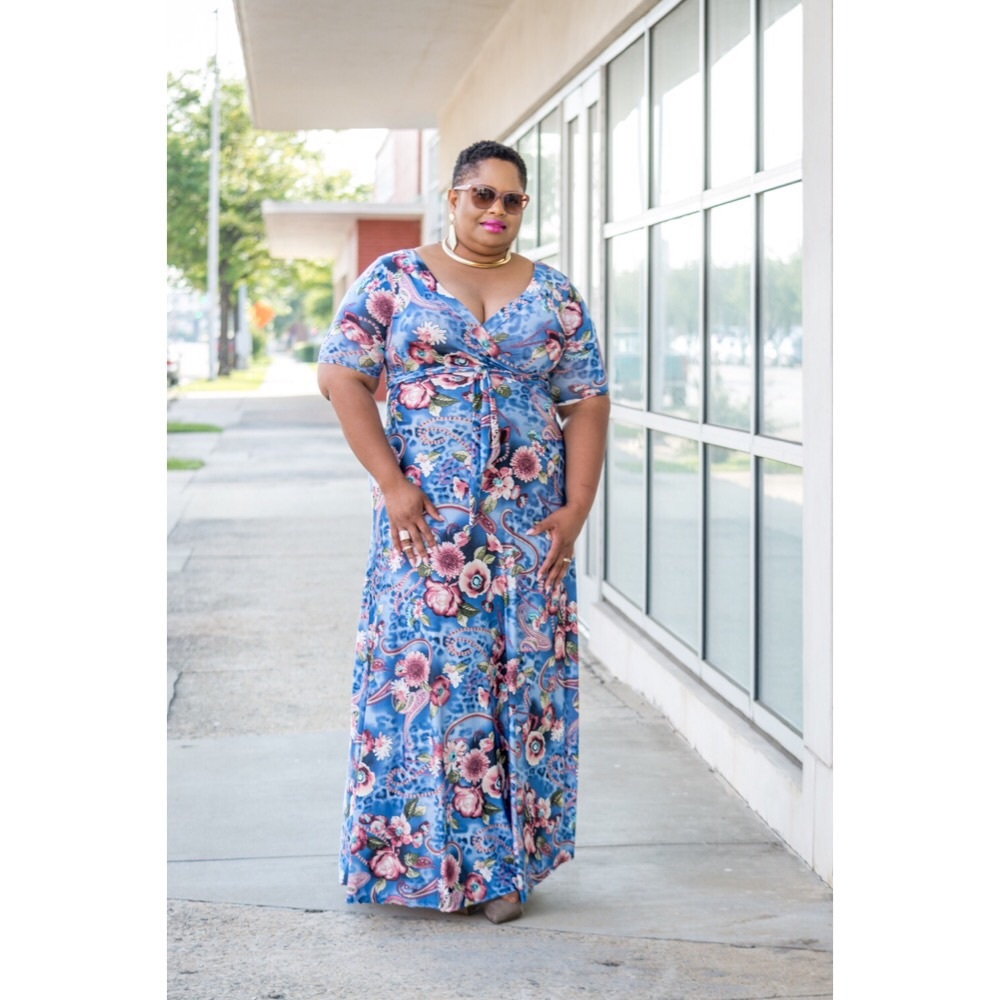 Floral Maxi Dress  <MAKE AN OFFER>